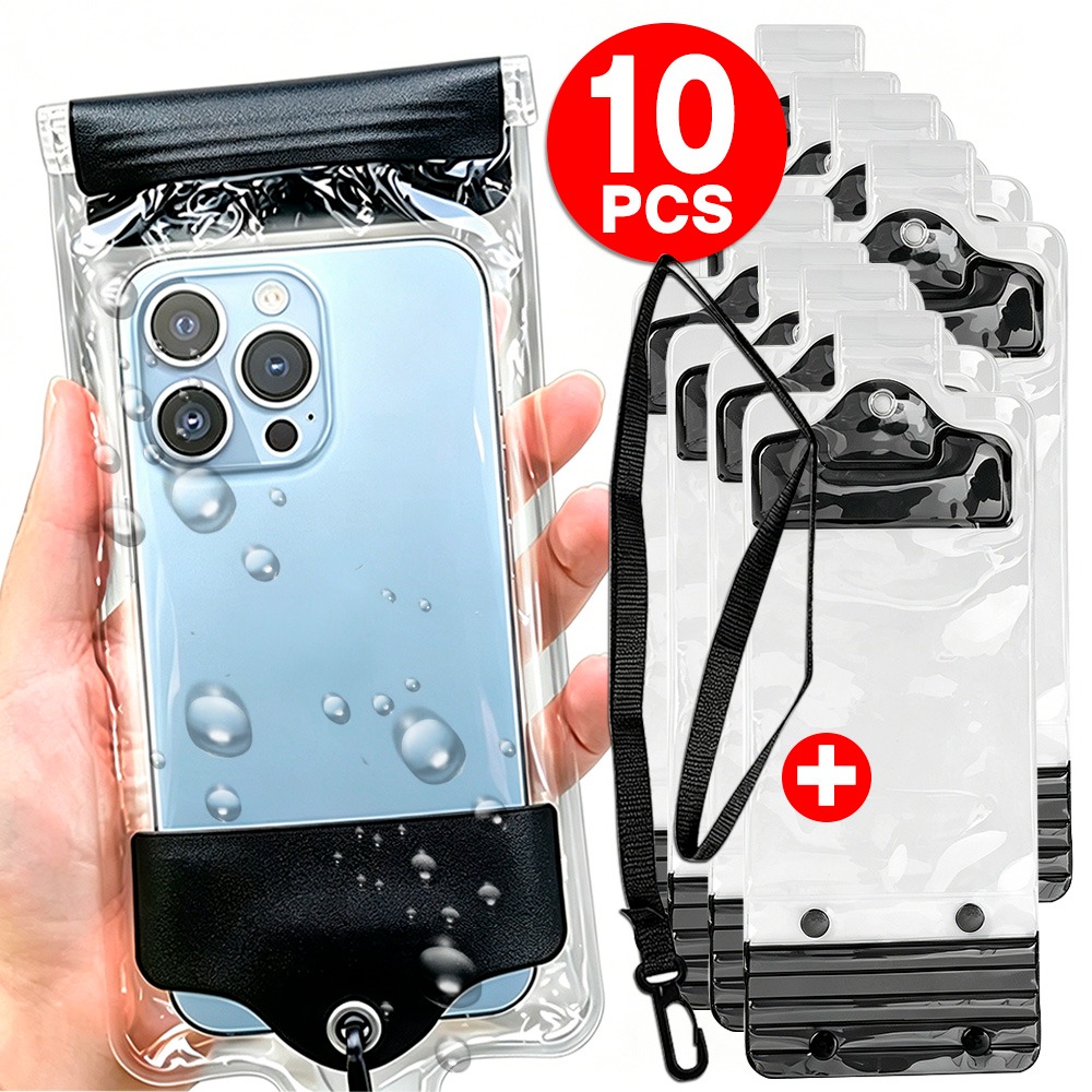Fishing Boat Cover - 1-10Pcs Universal IPX8 Waterproof Phone Bag