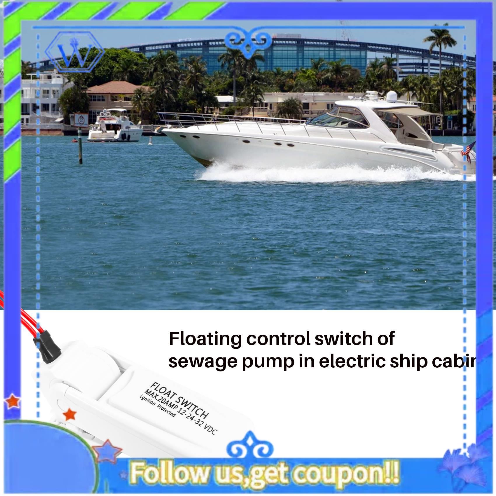 M46K-Bilge Pump Float Switch A - Fishing Boat Bilge Pump reseña y precio