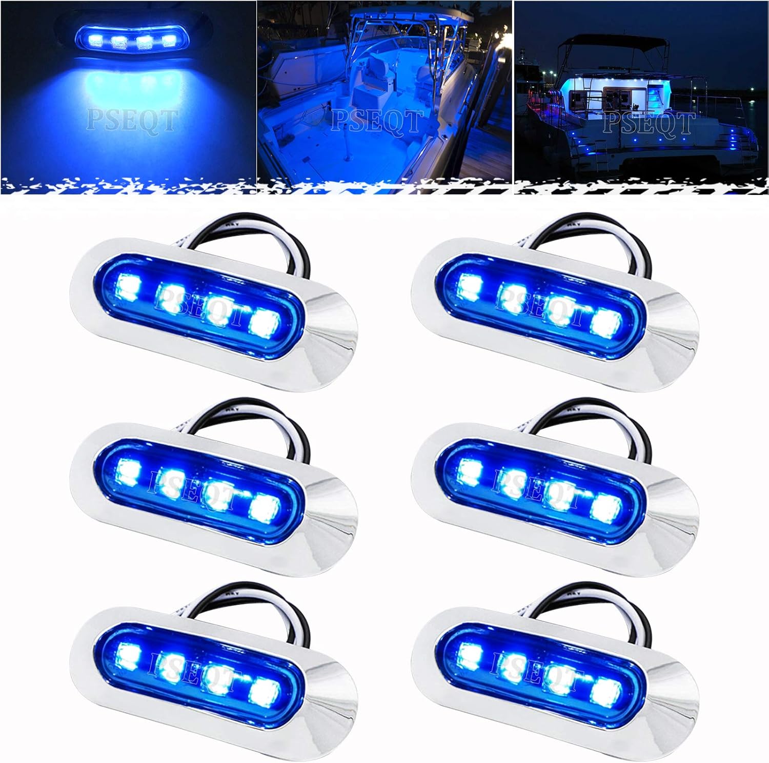 3.8 Waterproof Boat Marine LED - Fishing Boat Navigation Light reseña y precio
