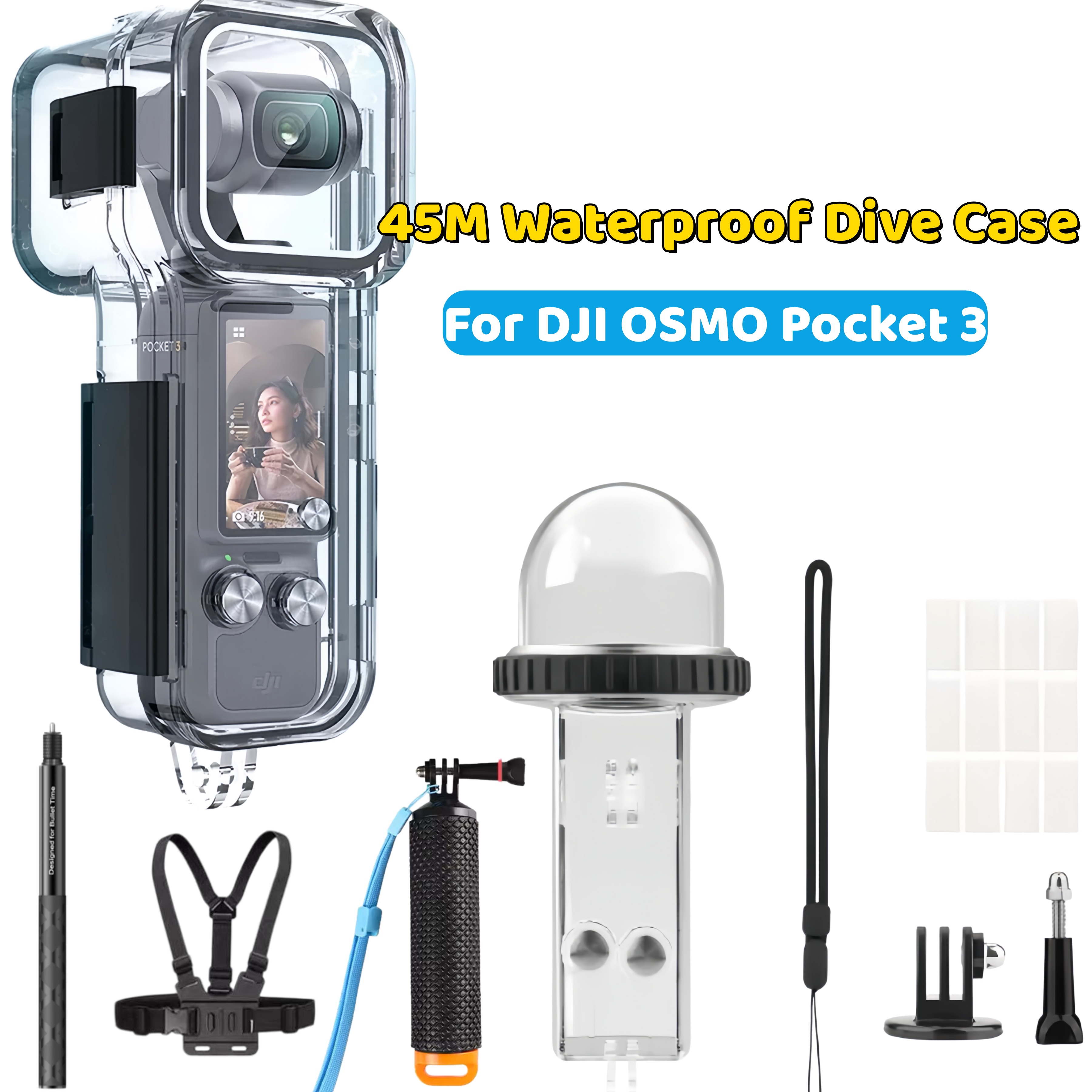 For DJI OSMO Pocket 3 Waterpro - Fishing Boat Cover reseña y precio