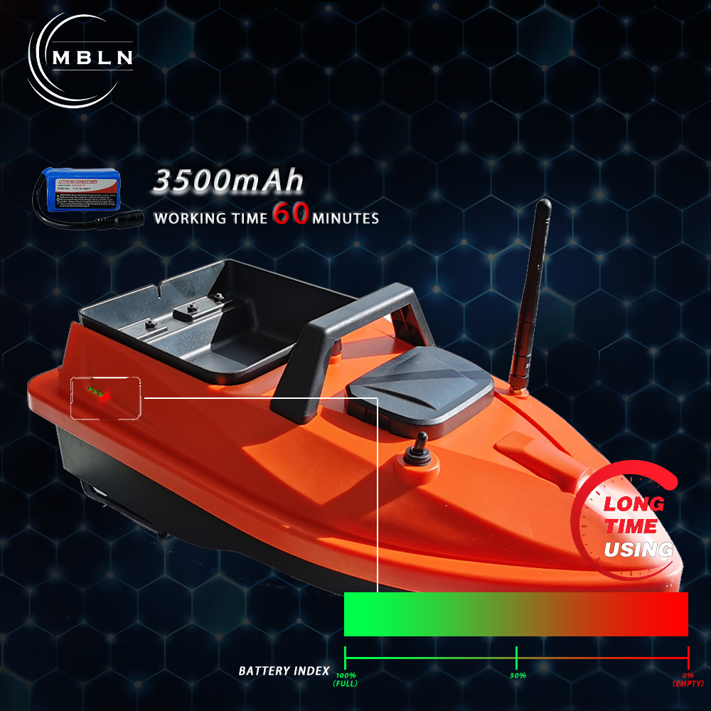 MBLN Mini GPS Bait Boat – 24 W - Fishing Boat Gps reseña y precio