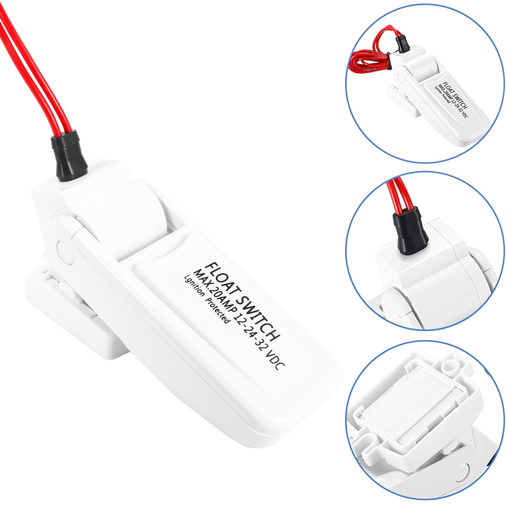 AASS-Bilge Pump Float Switch A - Fishing Boat Bilge Pump reseña y precio
