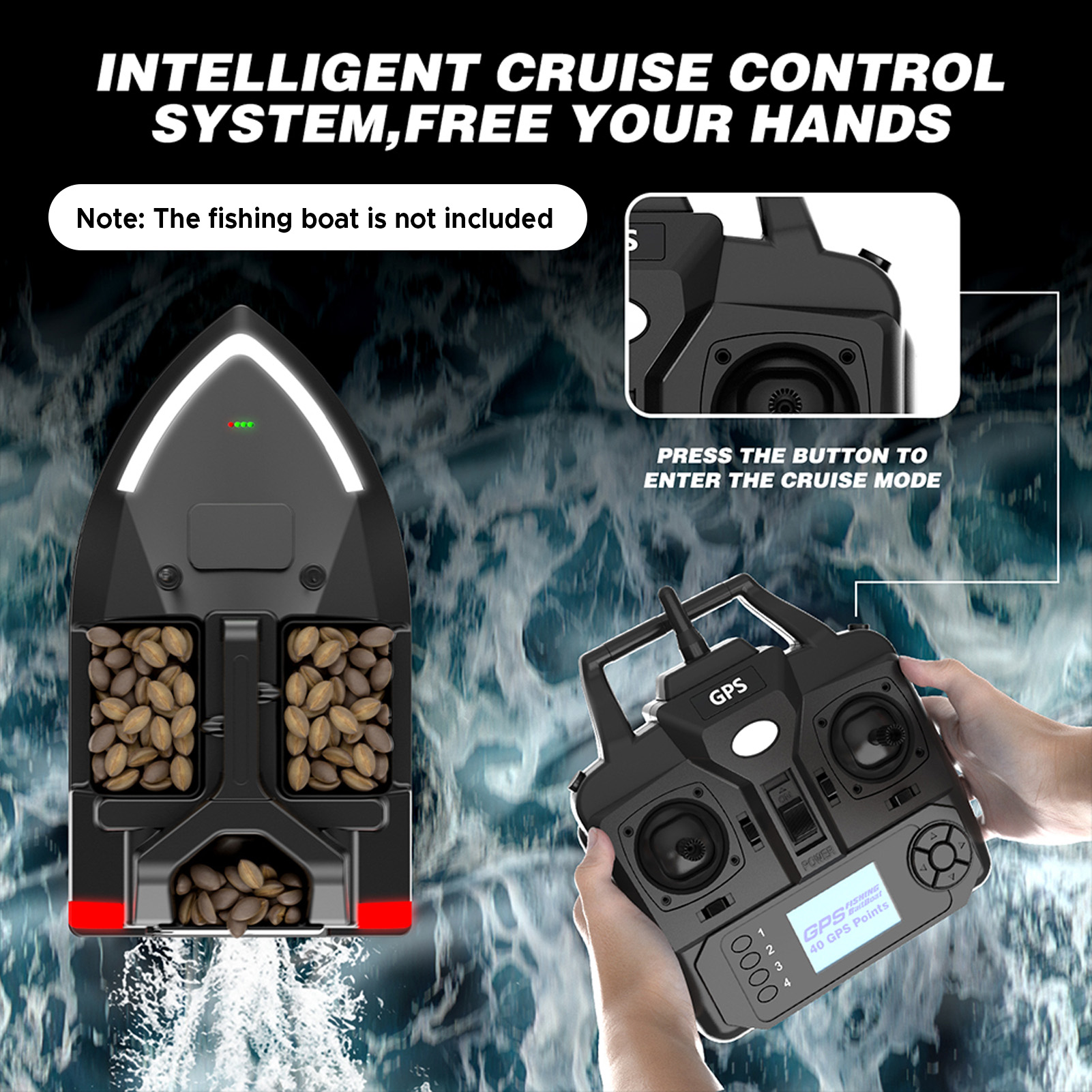 Remote Control for V020 GPS Fi - Fishing Boat Gps reseña y precio