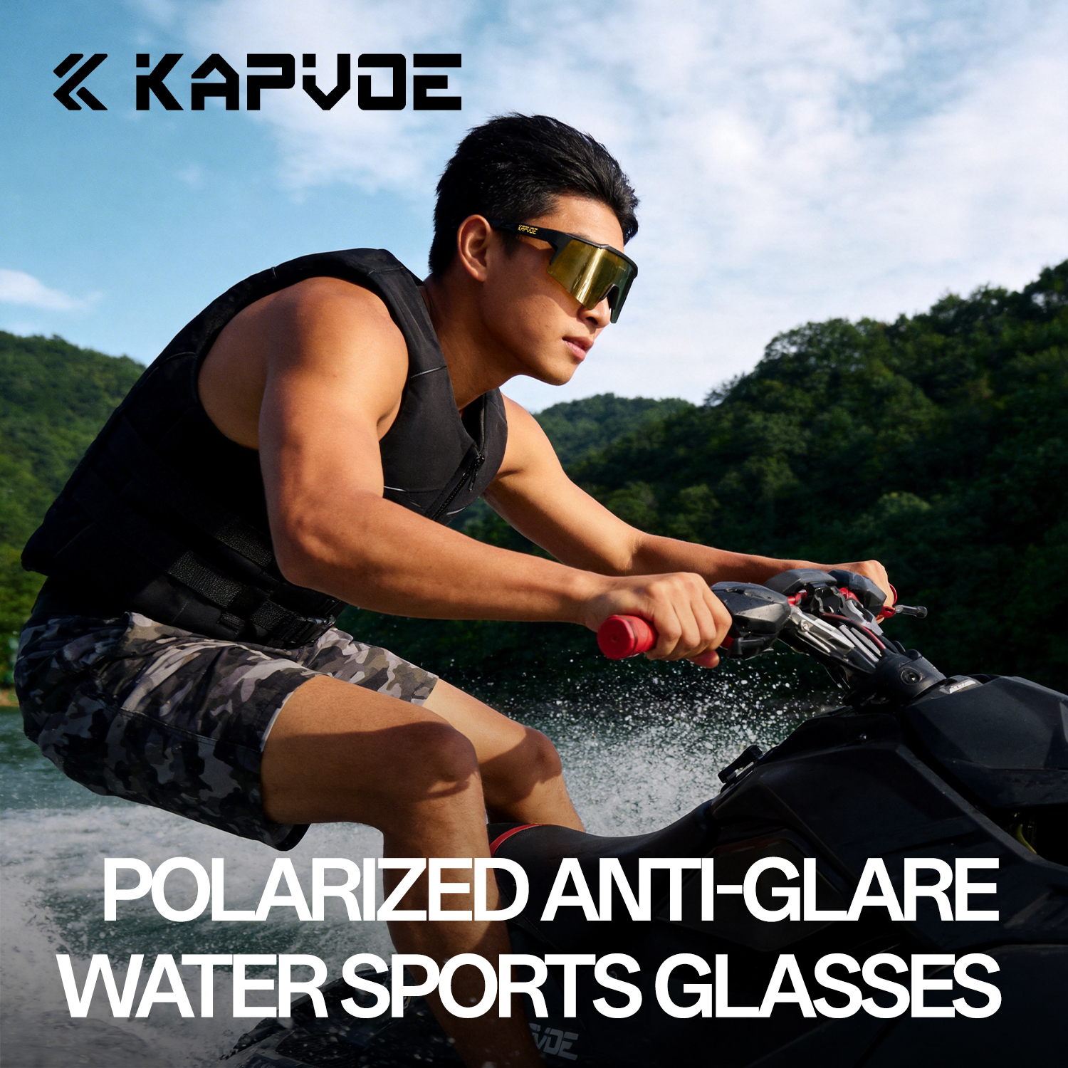 KAPVOE UV400 Anti-glare Surfin - Fishing Boat Trailer reseña y precio