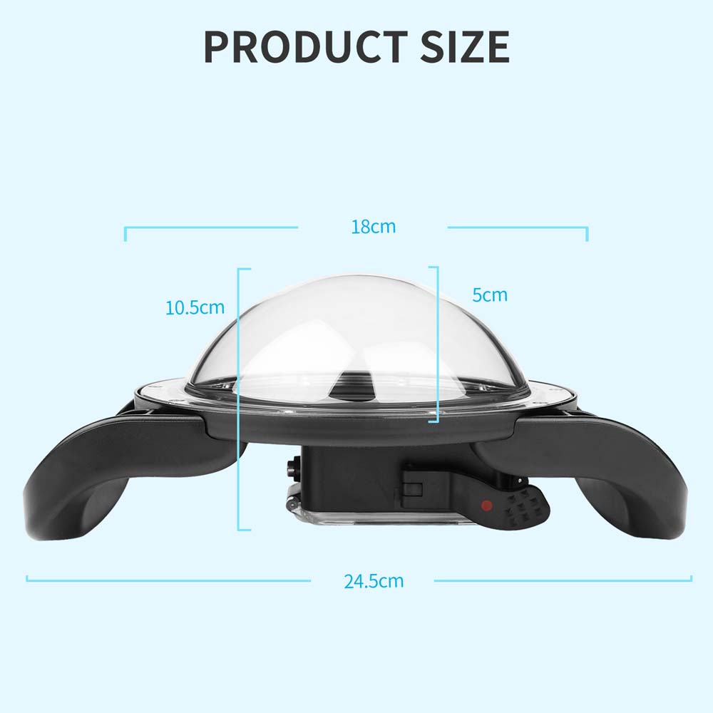 Underwater Diving Dome Port fo - Fishing Boat Cover reseña y precio