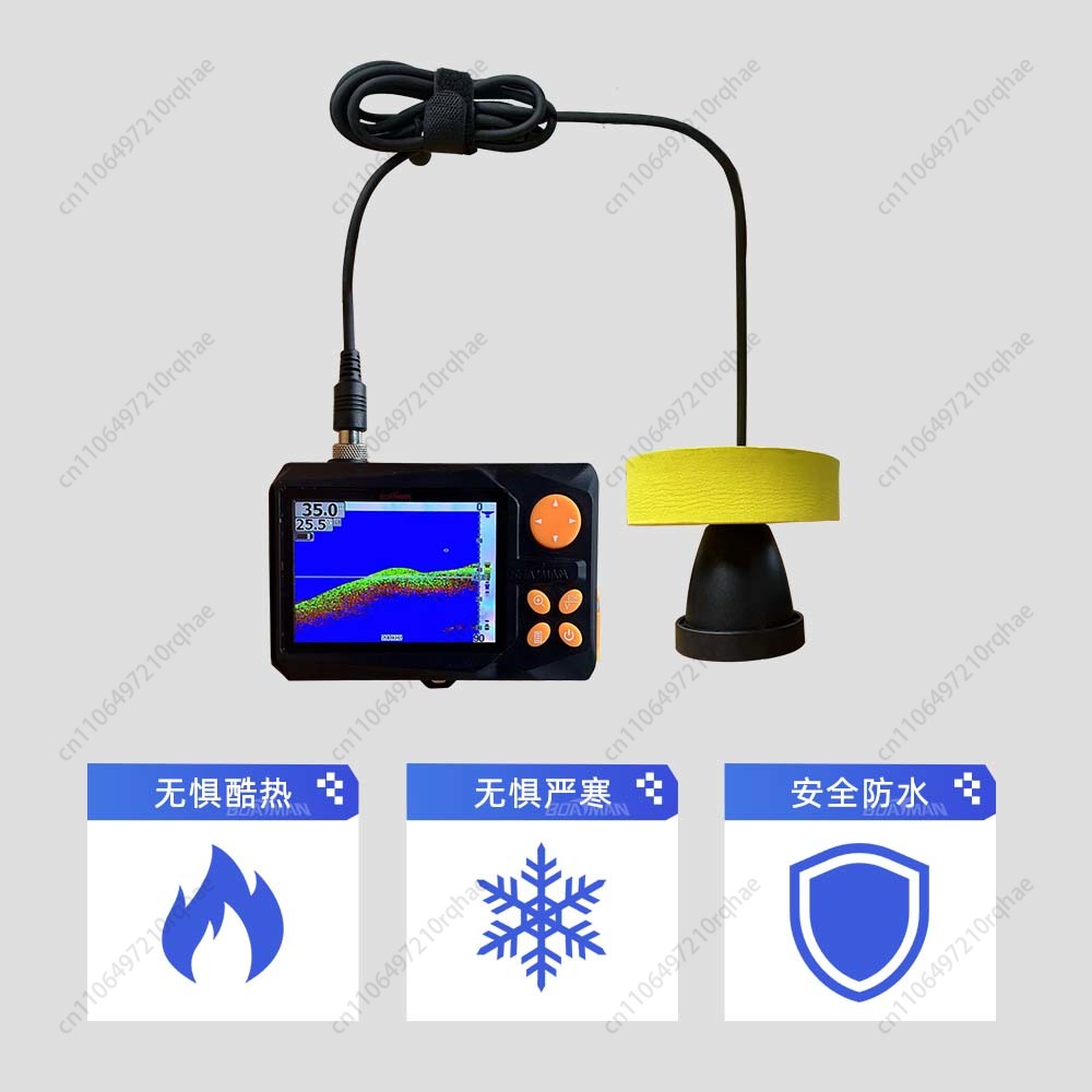 Finder Wired Sonar Double Angl - Fishing Boat Depth Finder reseña y precio