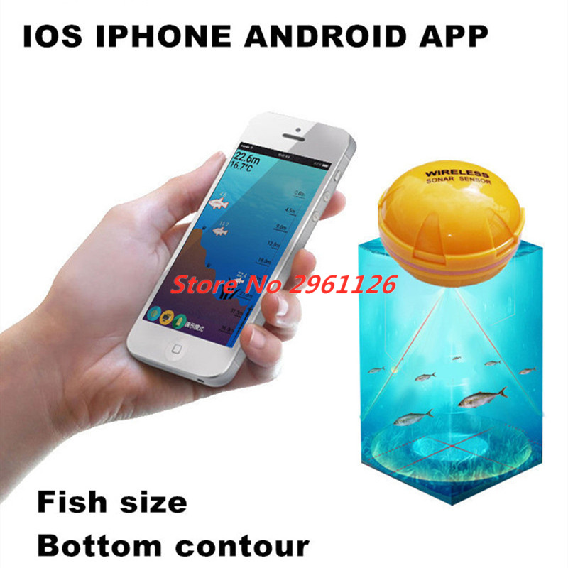 Wireless Fish Finder Portable  - Fishing Boat Depth Finder reseña y precio