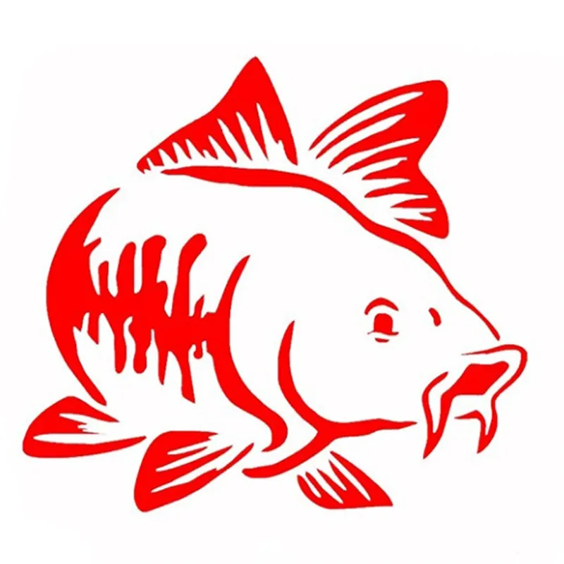 Car Sticker Cartoon Carp Fishi - Fishing Boat Oar reseña y precio