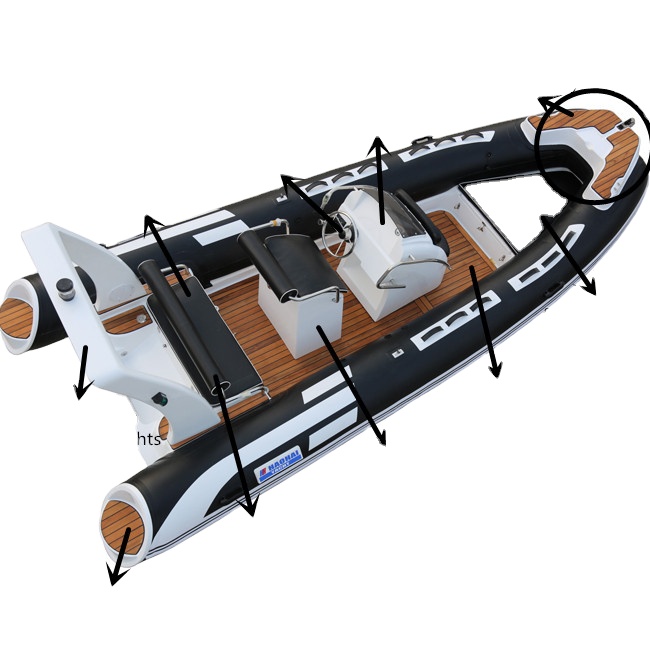 16ft 4.80m Hypalon Material Fi - Fishing Boat Fiberglass reseña y precio
