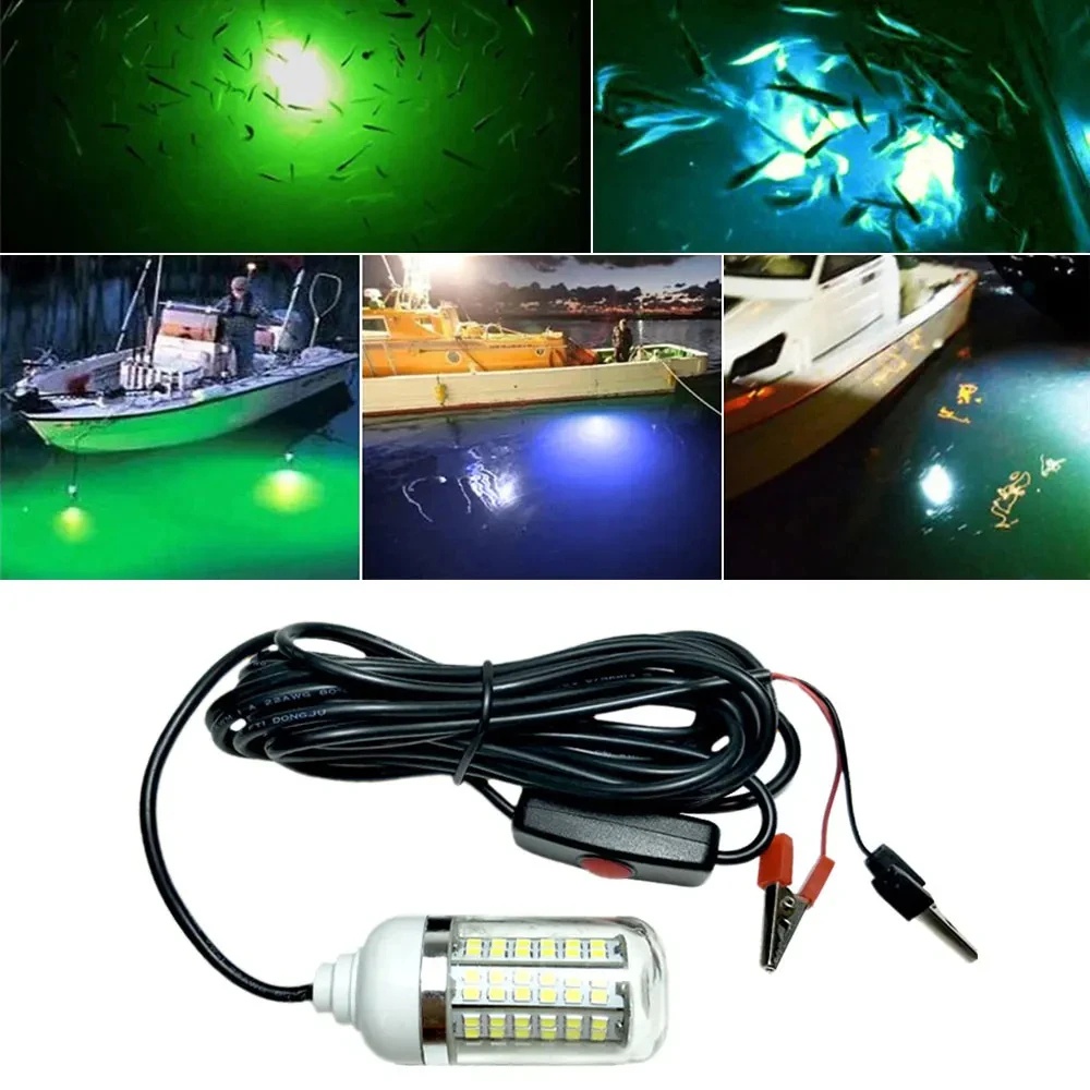 12V Underwater Lamp 15W 108 LE - Fishing Boat Navigation Light reseña y precio