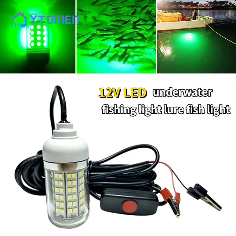 12V Underwater Lamp 15W 108 LE - Fishing Boat Navigation Light reseña y precio