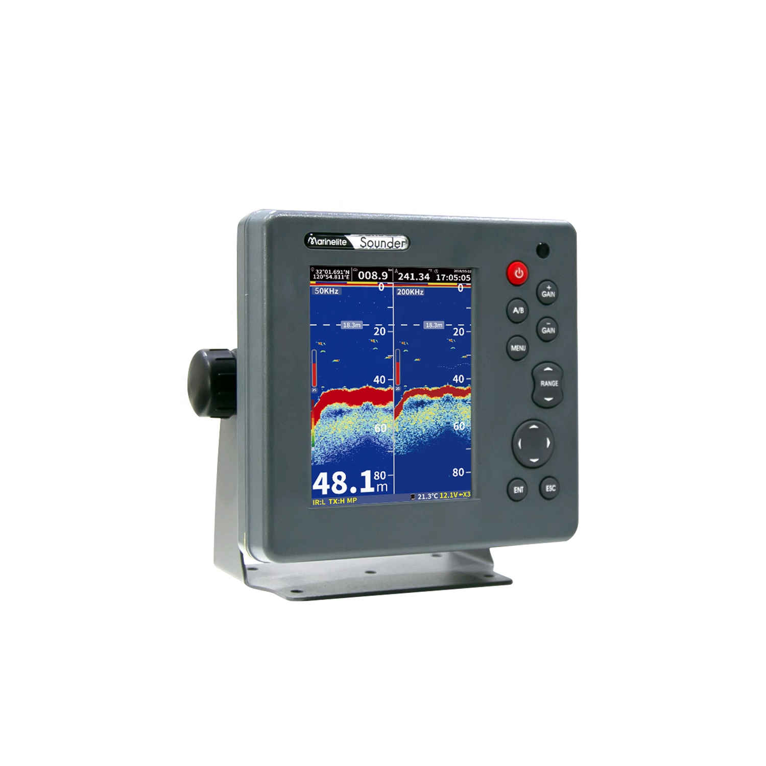 Commercial 6-inch Fish Finder  - Fishing Boat Depth Finder reseña y precio