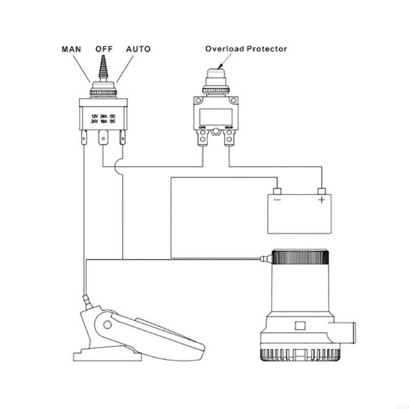R53D Upgrades Bilge Switch Pan - Fishing Boat Bilge Pump reseña y precio