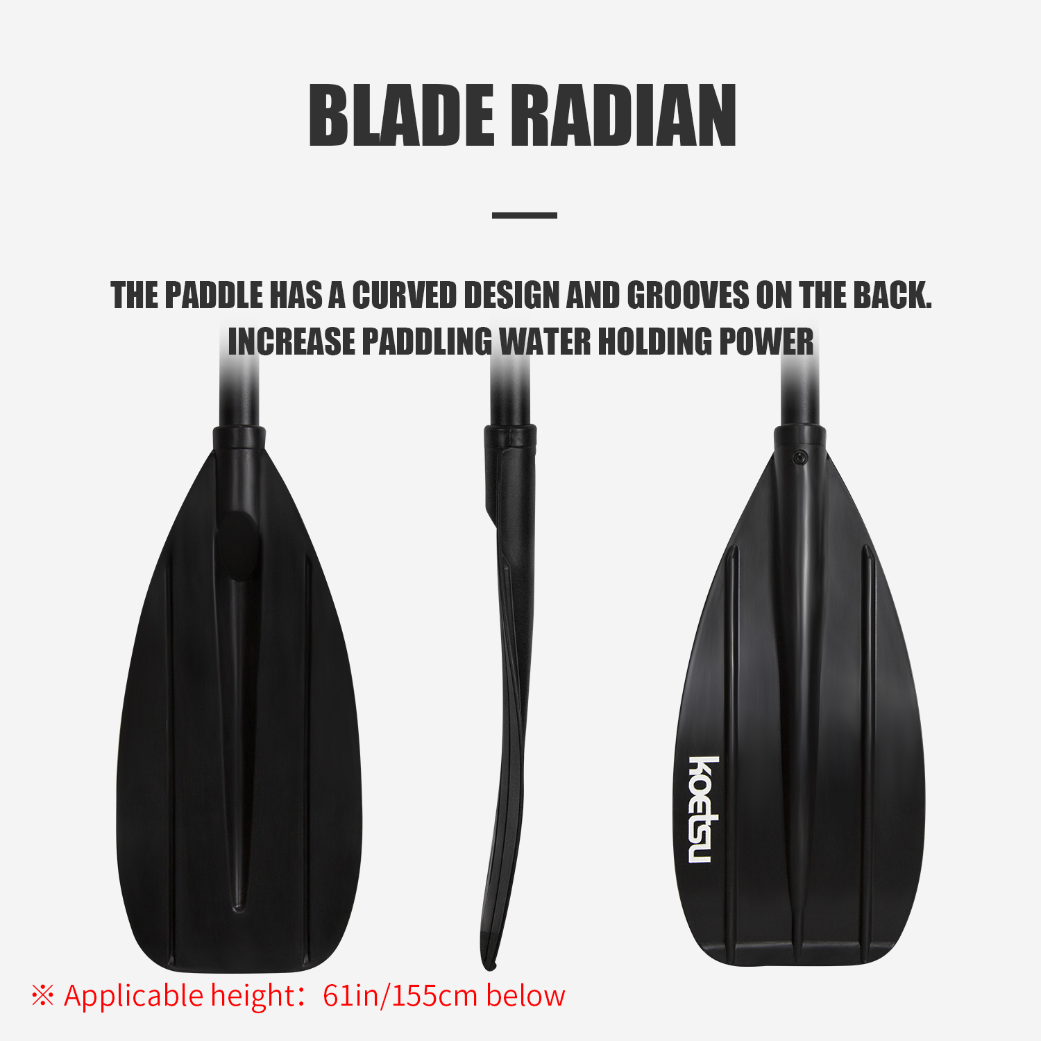 KOETSU Aluminum Alloy Double-H - Fishing Boat Paddle reseña y precio