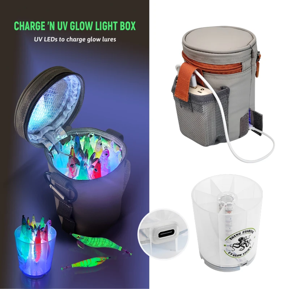 New UV Squid Jig Fill Light LE - Fishing Boat Navigation Light reseña y precio