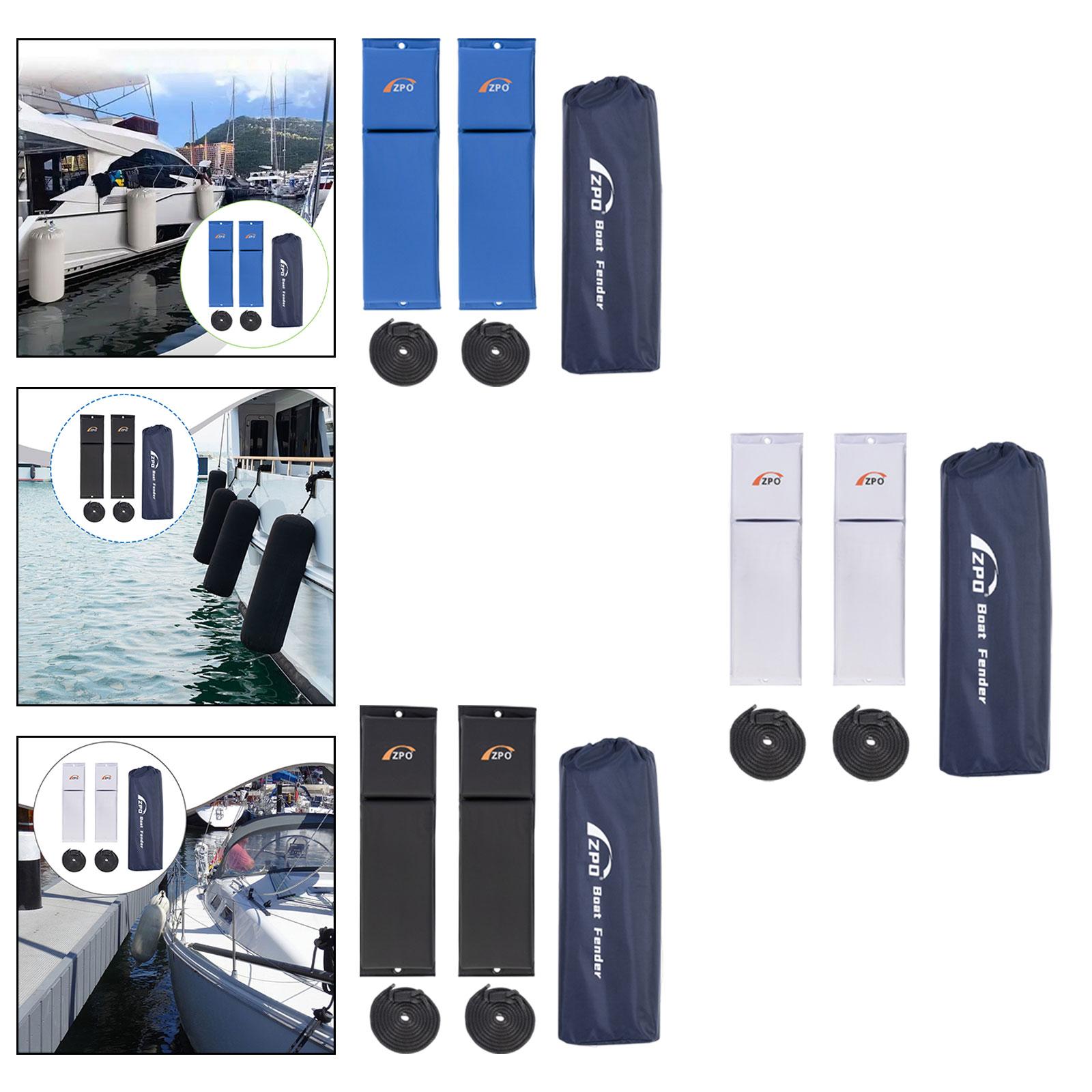 2Pcs Flat Boat Fender with Rop - Fishing Boat Paddle reseña y precio