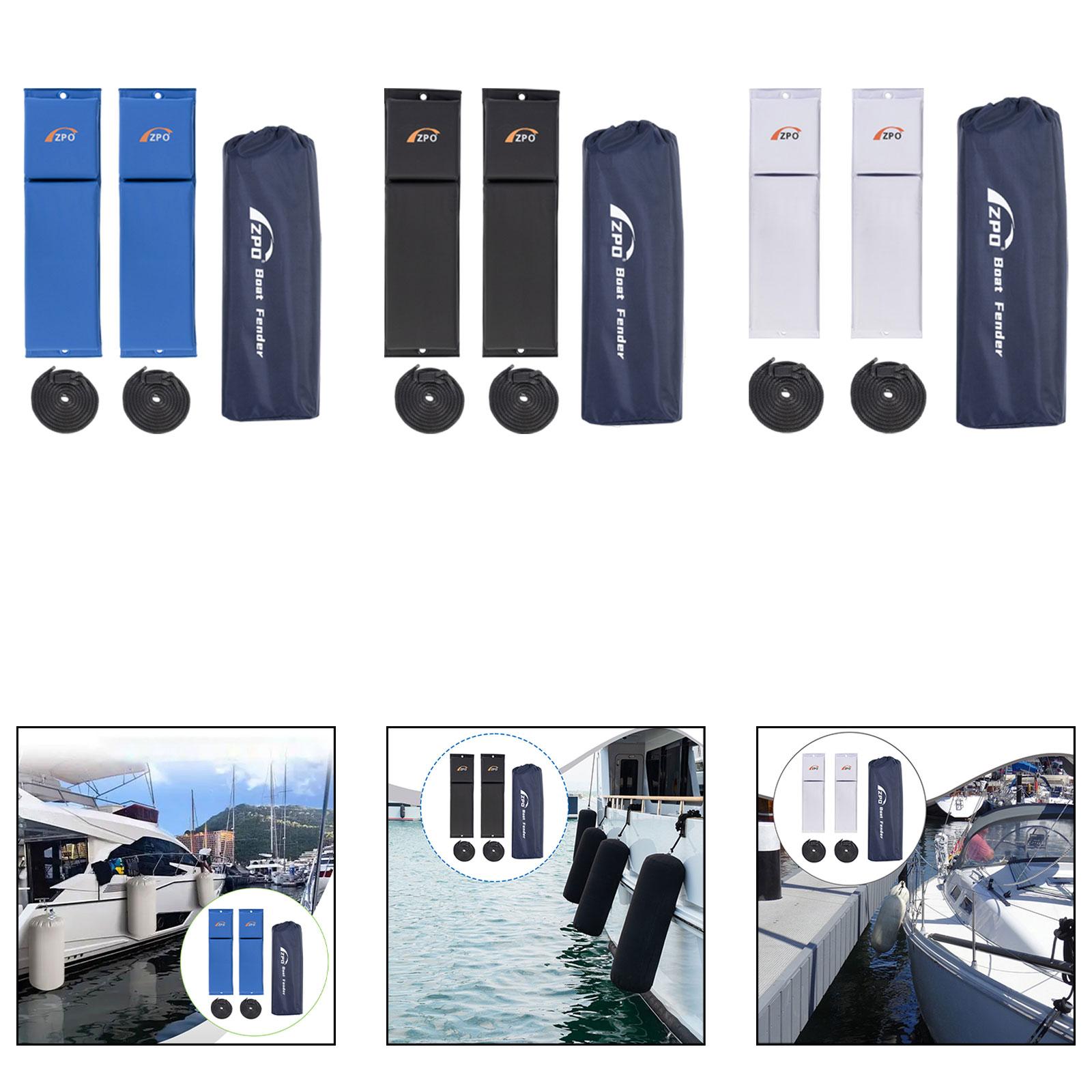 2Pcs Flat Boat Fender with Rop - Fishing Boat Paddle reseña y precio