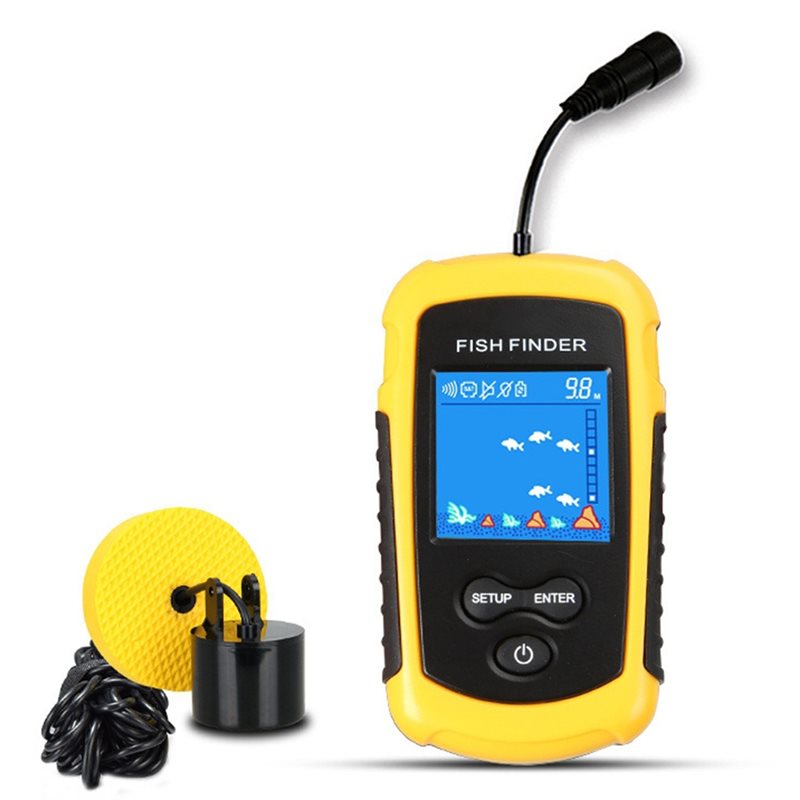 ABUE-Kayak Portable Fish Depth - Fishing Boat Depth Finder reseña y precio
