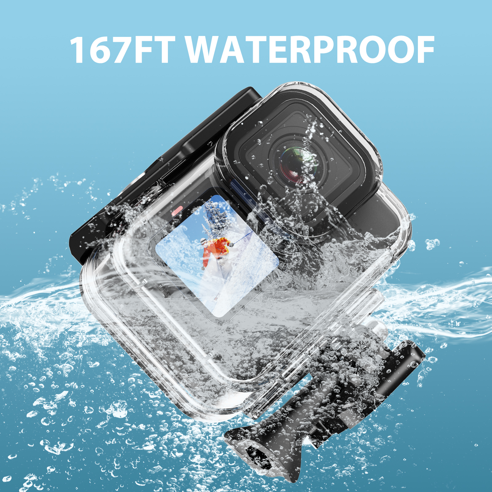 Action Camera Accessories For  - Fishing Boat Cover reseña y precio