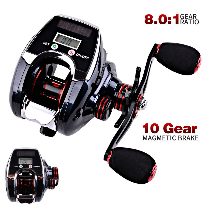 8.0:1 19+1BB Fishing Reel Left - Fishing Boat Steering Wheel reseña y precio
