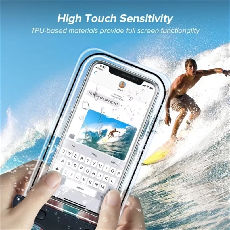 Waterproof Phone Case Swimming - Fishing Boat Cover reseña y precio
