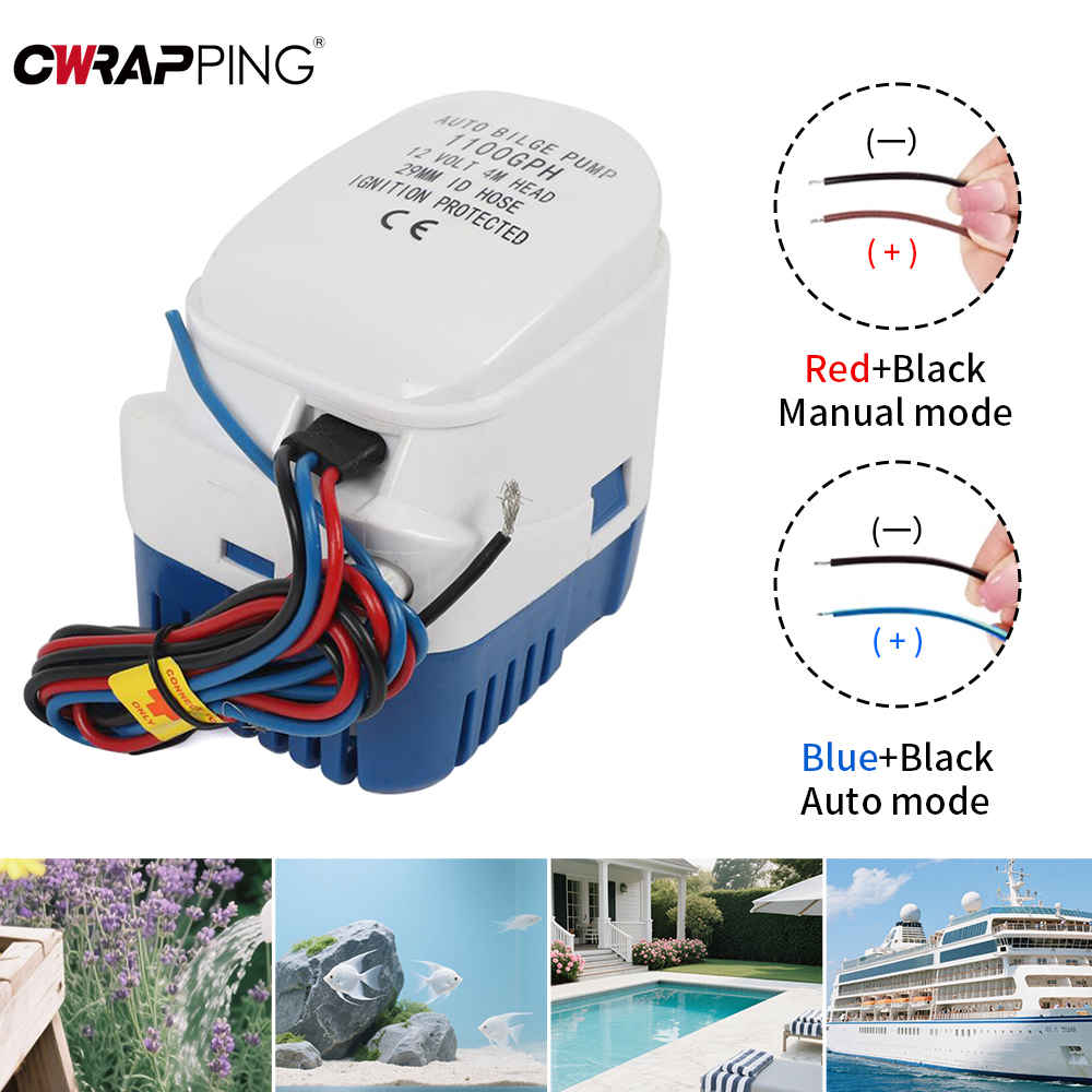 Car RV Bilge Pump for Boats Ac - Fishing Boat Bilge Pump reseña y precio