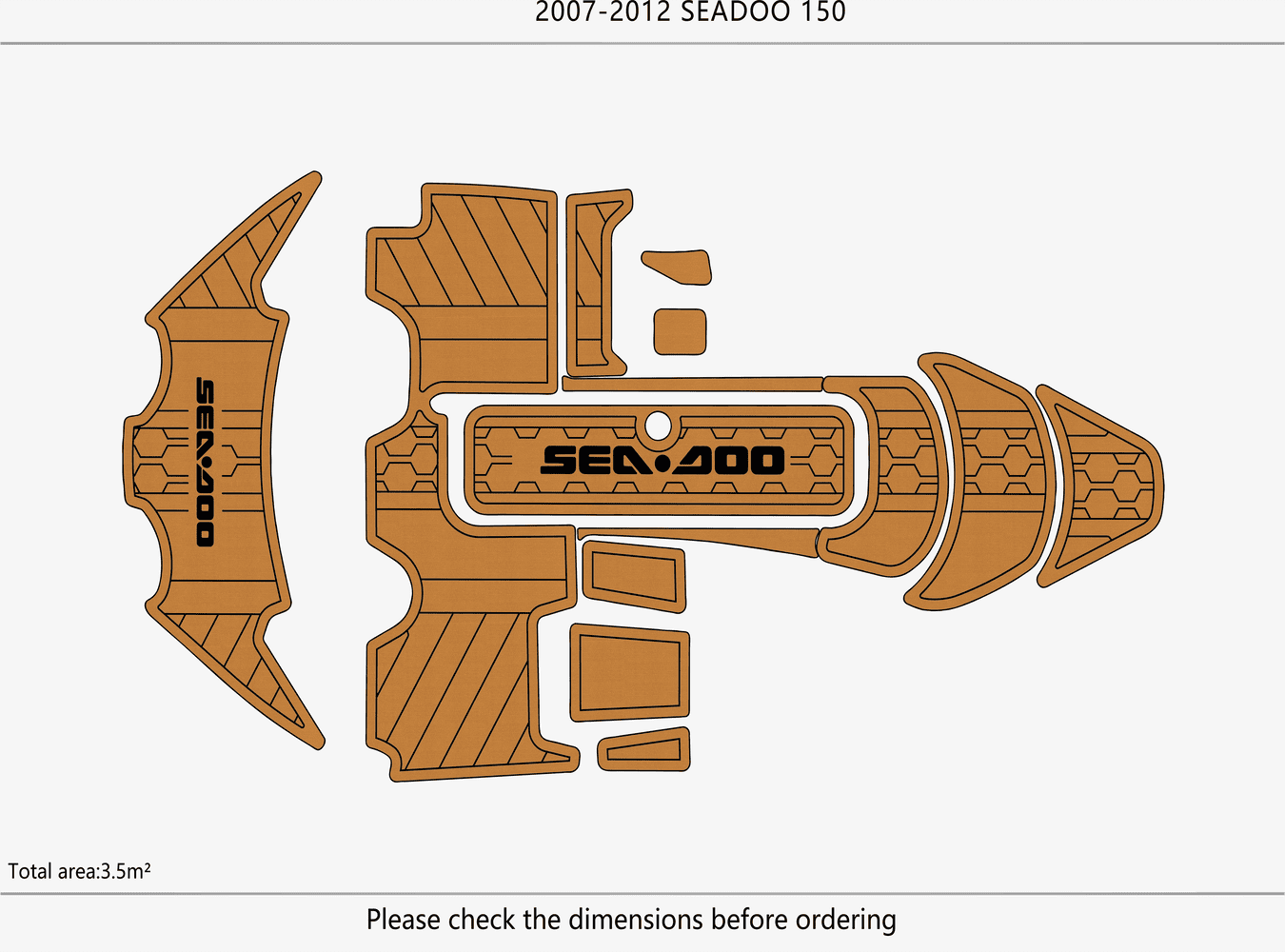 2007-2012 Sea Doo 150  Speedst - Fishing Boat Fiberglass reseña y precio