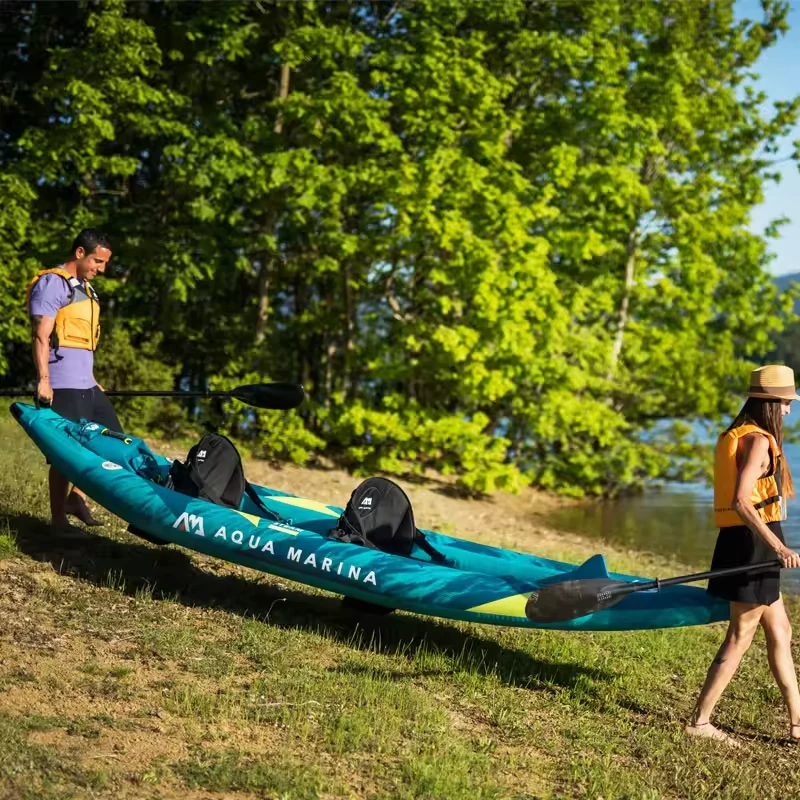 Canoe Kayak Inflatable Boat 1- - Fishing Boat Oar reseña y precio