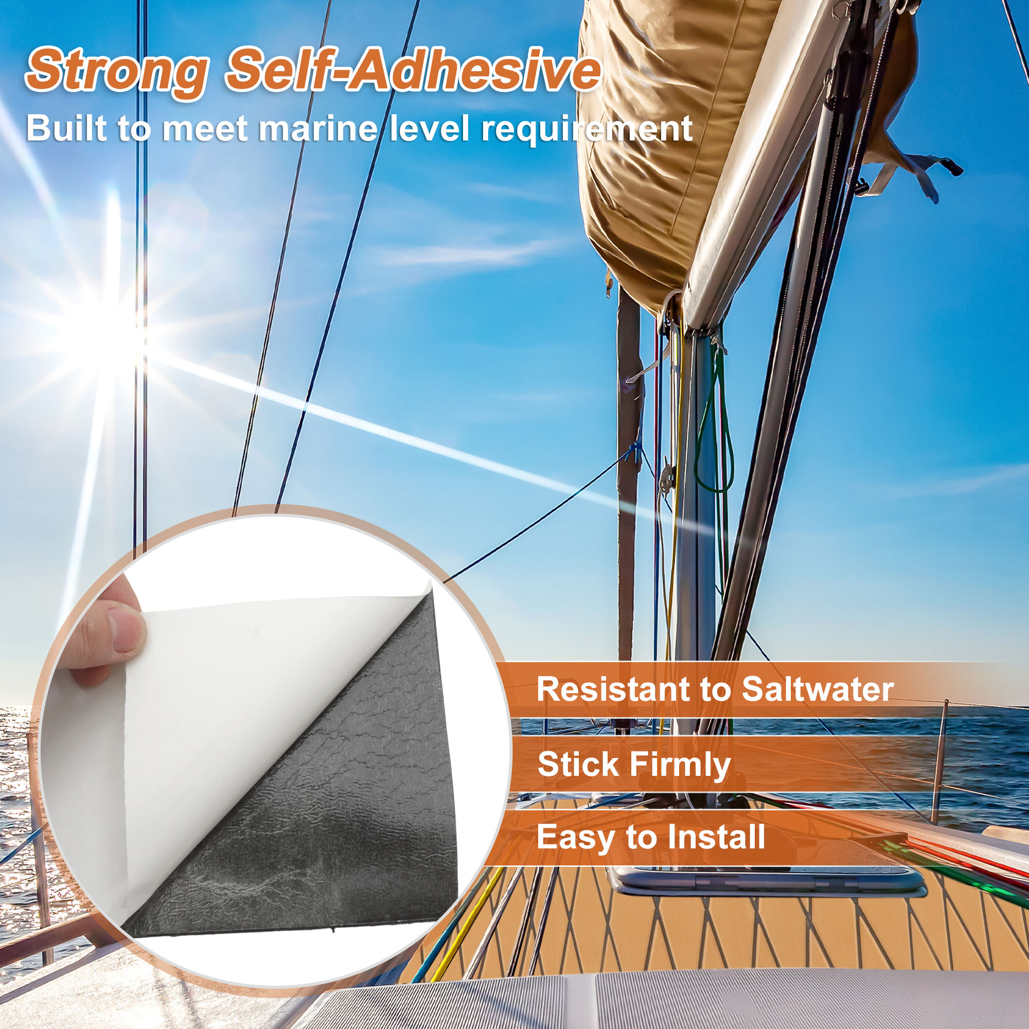 UXCELL 2440X400X6mm Self-Adhes - Fishing Boat Fiberglass reseña y precio