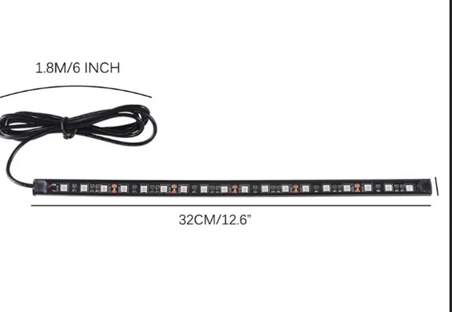 2Pcs 30cm 12V LED Strip Light  - Fishing Boat Trailer reseña y precio