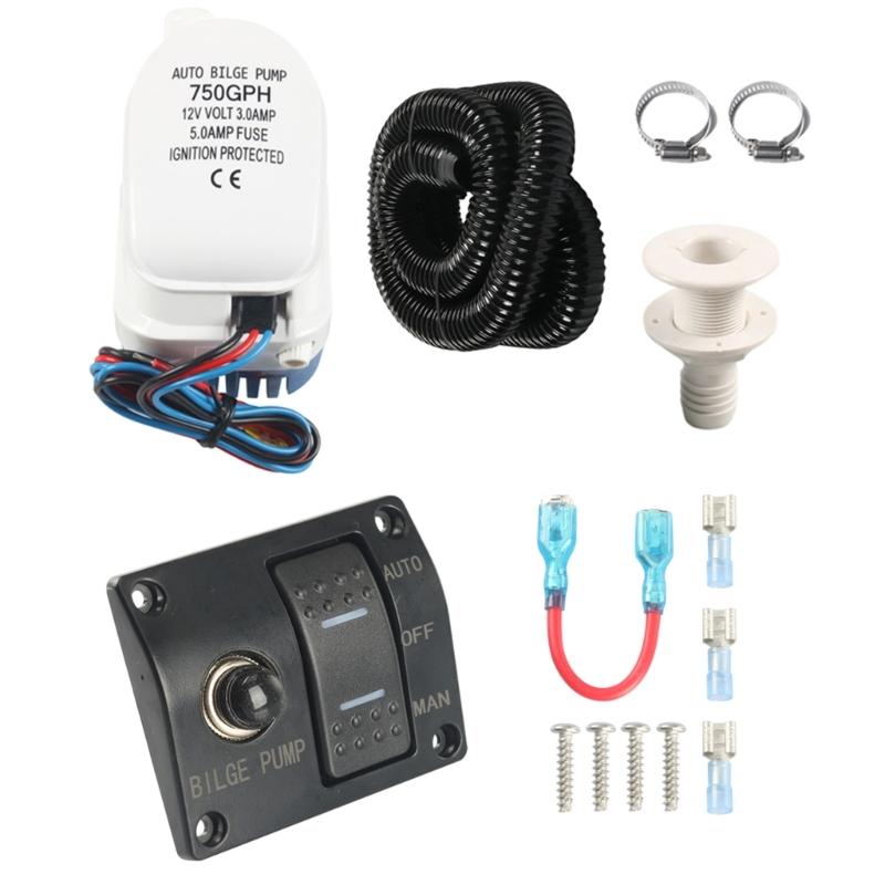 31BC Boat Bilge Pump 750 1100  - Fishing Boat Bilge Pump reseña y precio
