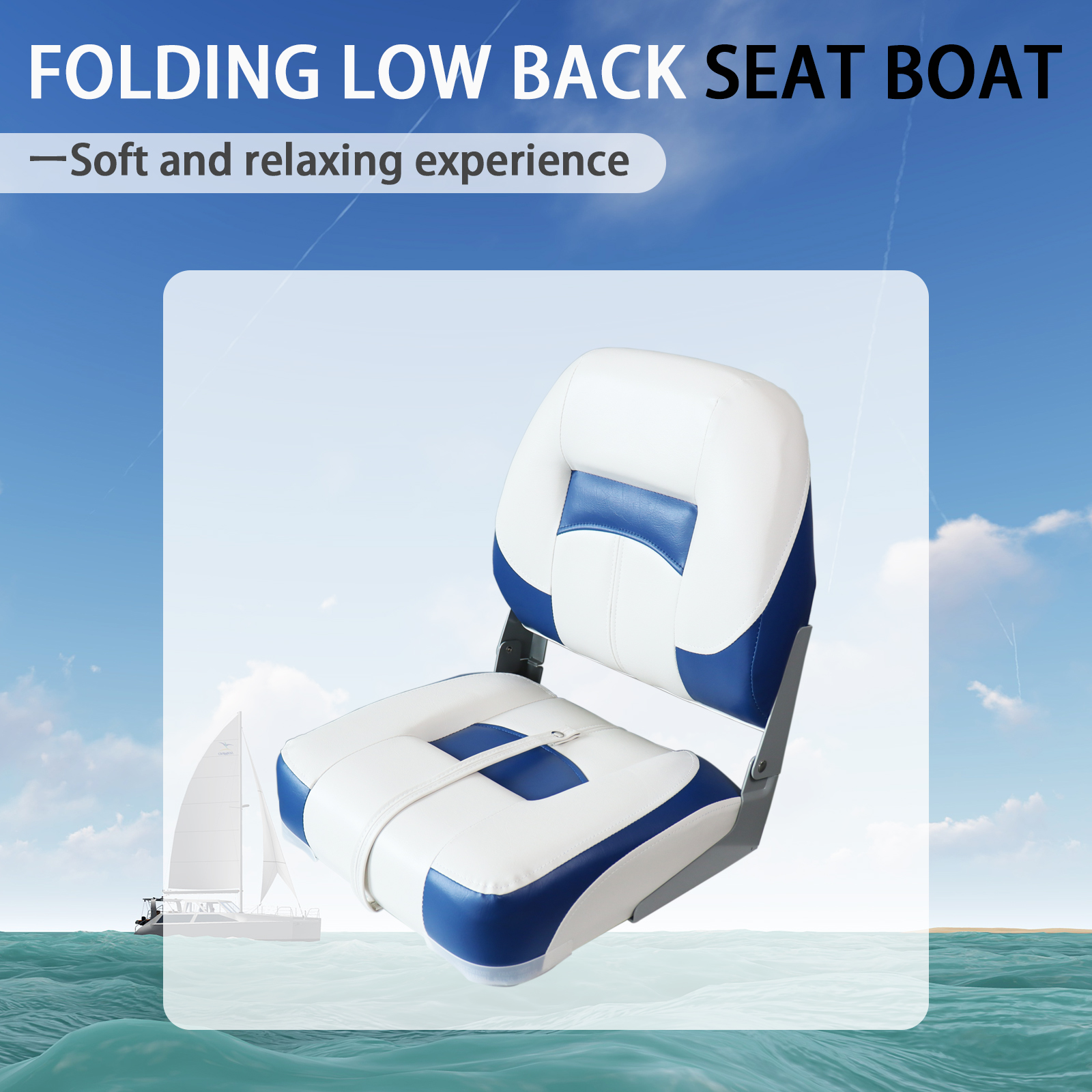 Folding Bass Boat Seats Classi - Fishing Boat Seat reseña y precio