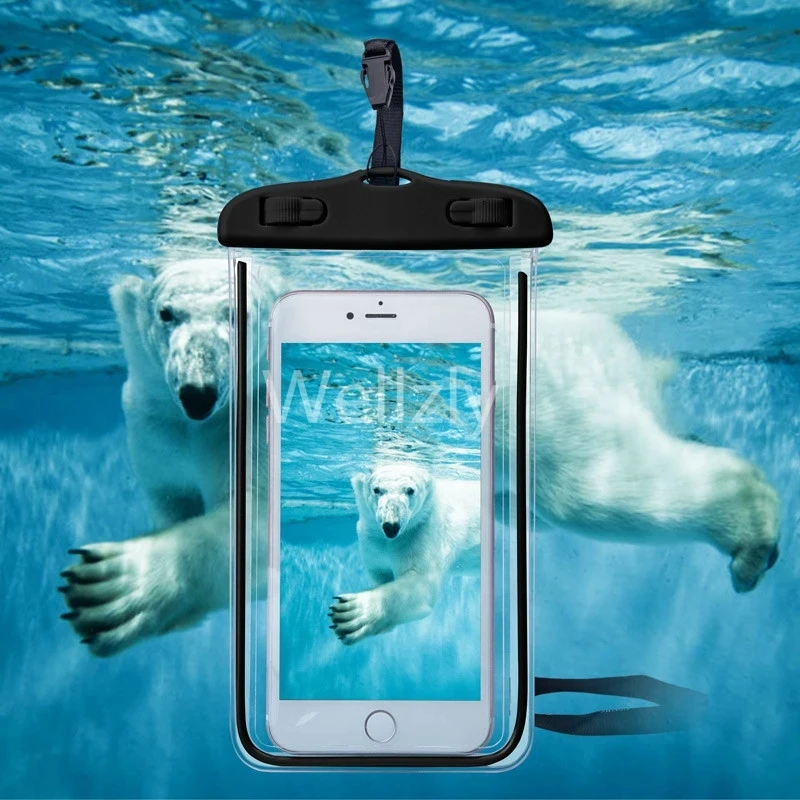 Waterproof Phone Case Swimming - Fishing Boat Cover reseña y precio