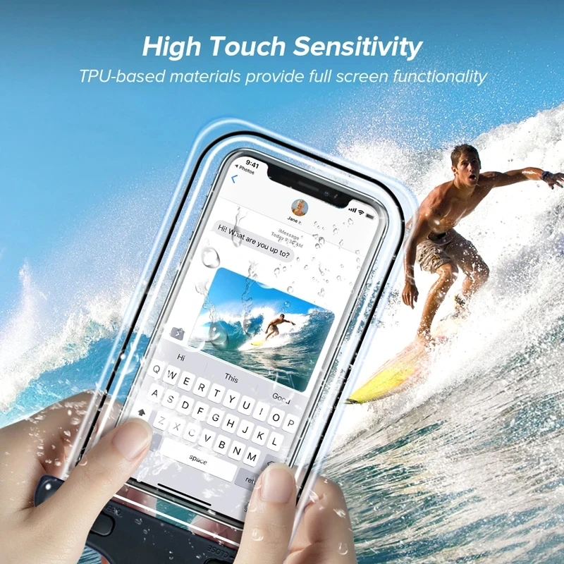 Waterproof Phone Case Swimming - Fishing Boat Cover reseña y precio