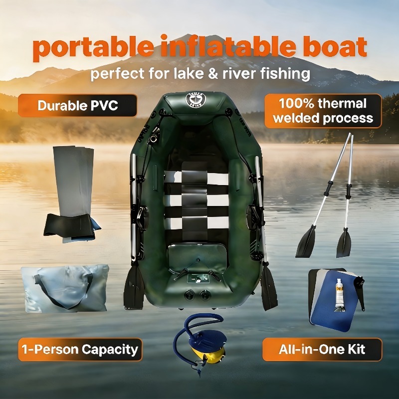 1 Person Fishing Boat Cheap In - Fishing Boat Oar reseña y precio