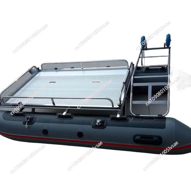 Aluminium Deck PVC Pontoon 1/2 - Fishing Boat Aluminum reseña y precio