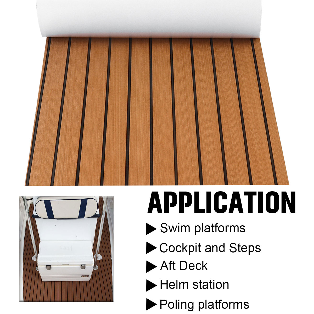 2400X600x6mm Self-Adhesive EVA - Fishing Boat Fiberglass reseña y precio