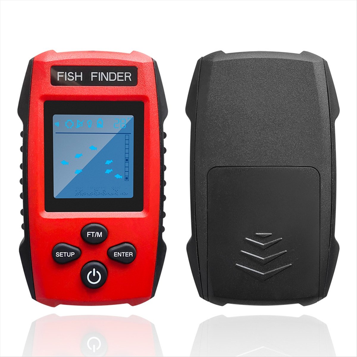 Color LCD Fish Finder Wired So - Fishing Boat Depth Finder reseña y precio
