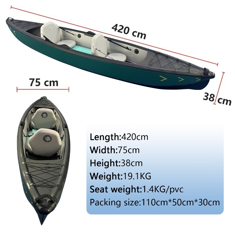 New Design 4.2m Portable Infla - Fishing Boat Inflatable reseña y precio