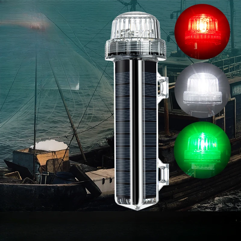 New Solar Ocean Signal Light N - Fishing Boat Oar reseña y precio