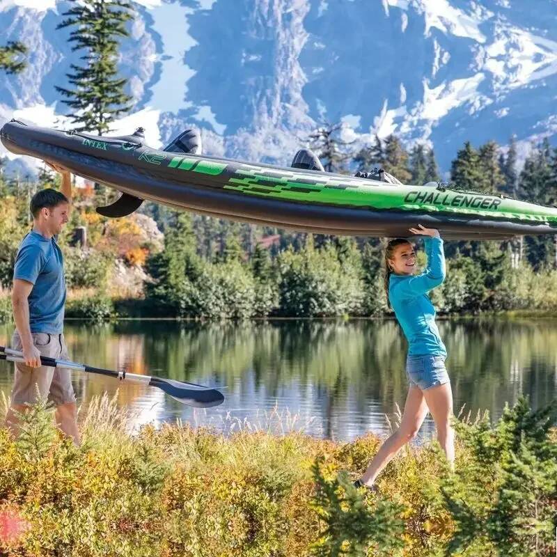 1/2 Person Kayaker Inflatable  - Fishing Boat Inflatable reseña y precio