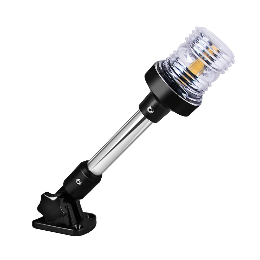 360 Degree White LED Fold Down - Fishing Boat Navigation Light reseña y precio