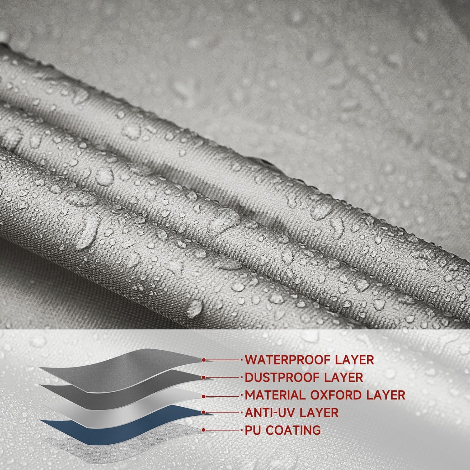 Waterproof Boat Cover 17-19ft  - Fishing Boat Cover reseña y precio