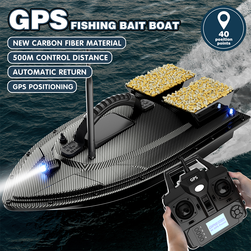 V070 12000mAh/5200mAh RC Bait  - Fishing Boat Gps reseña y precio