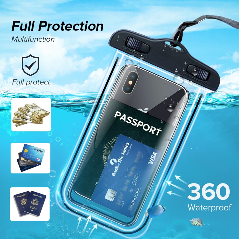 IP68 Universal Waterproof Phon - Fishing Boat Cover reseña y precio