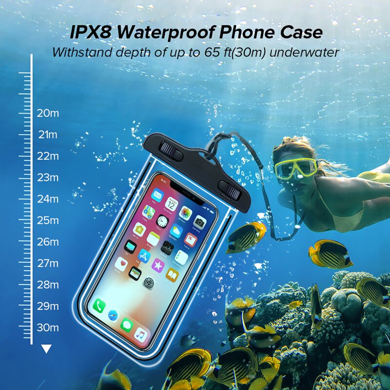 IP68 Universal Waterproof Phon - Fishing Boat Cover reseña y precio
