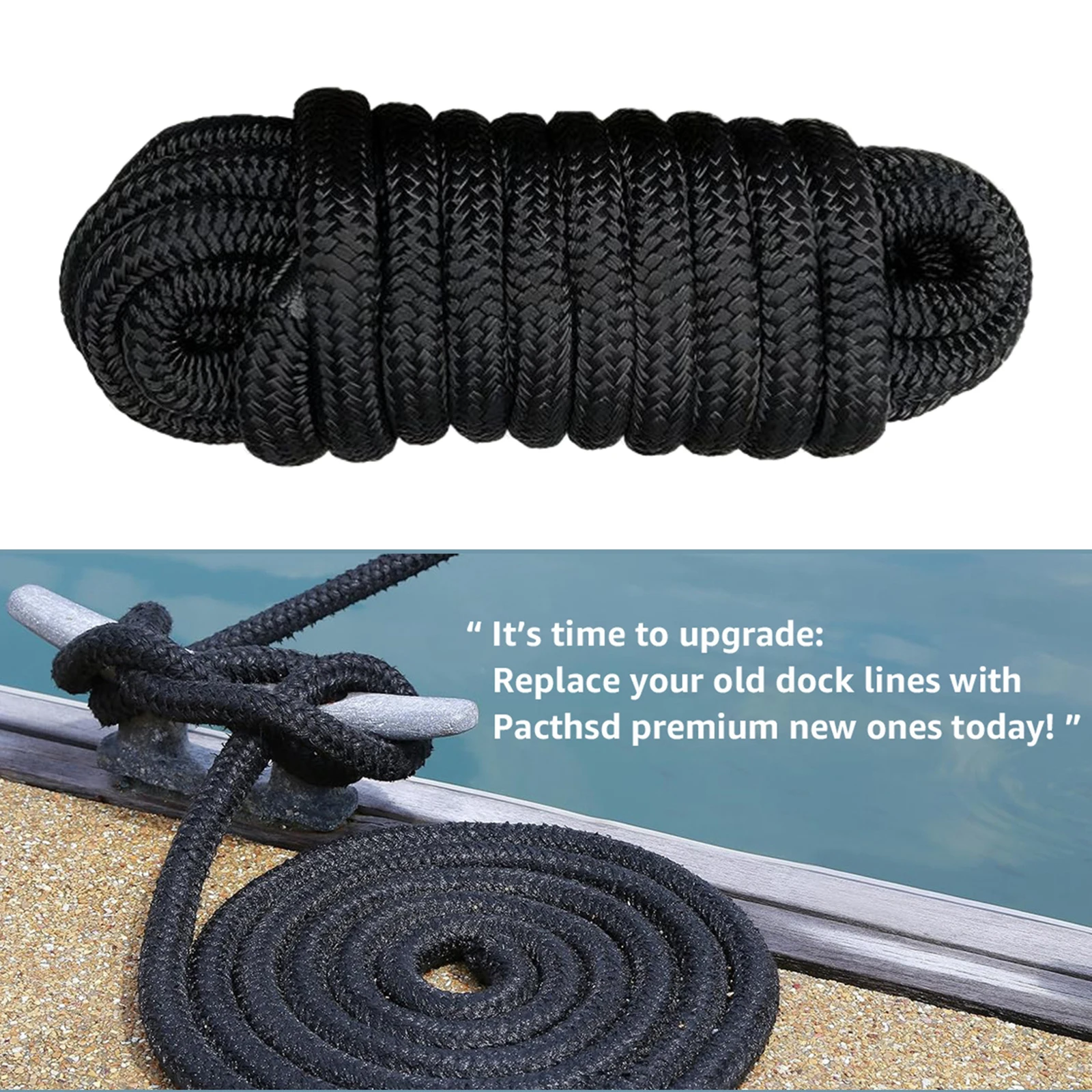 Marine Dock Rope Nylon Docking - Fishing Boat Anchor reseña y precio