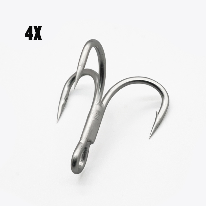 100Pcs Fishhooks 4X Strong Tre - Fishing Boat Anchor reseña y precio