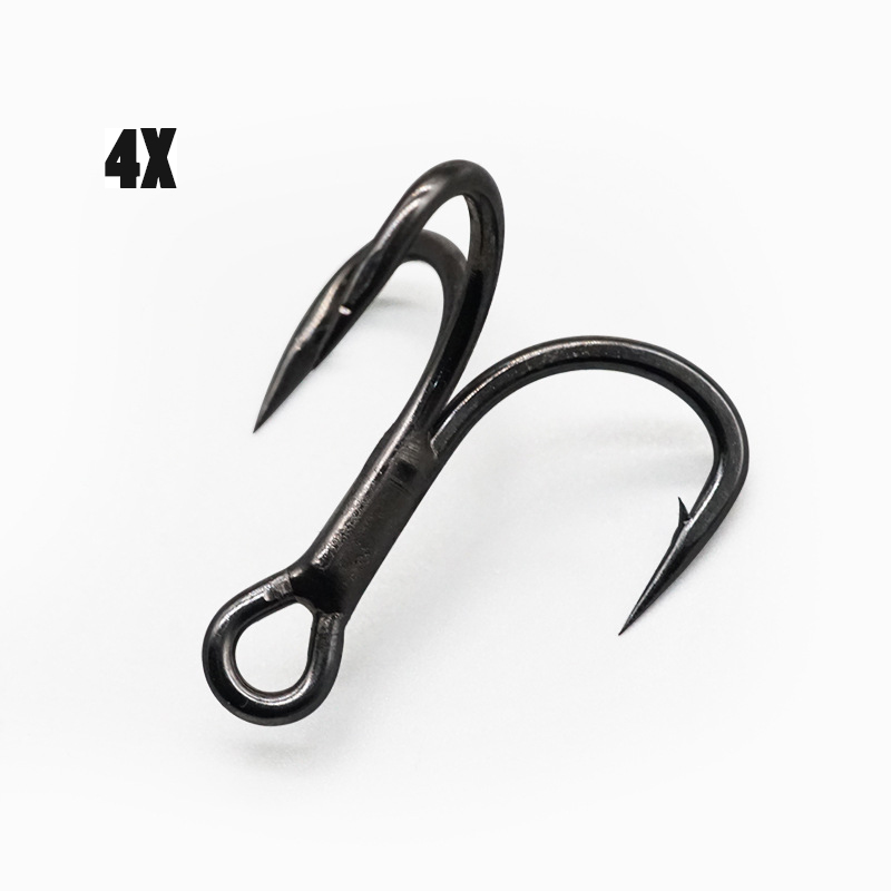 100Pcs Fishhooks 4X Strong Tre - Fishing Boat Anchor reseña y precio
