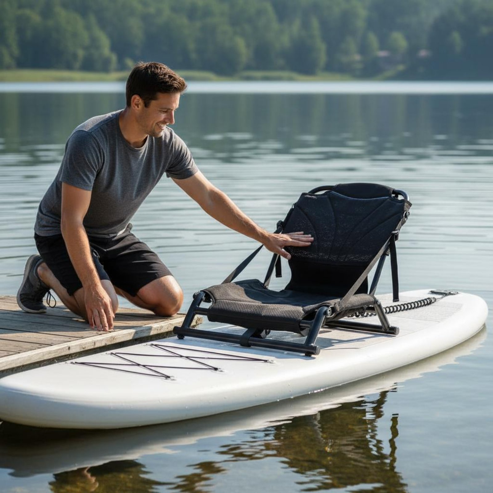 Kayak Backrest Seat Breathable - Fishing Boat Seat reseña y precio